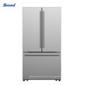 115V 60Hz DC French Door Bottom Freezer Refrigerator for Home Use